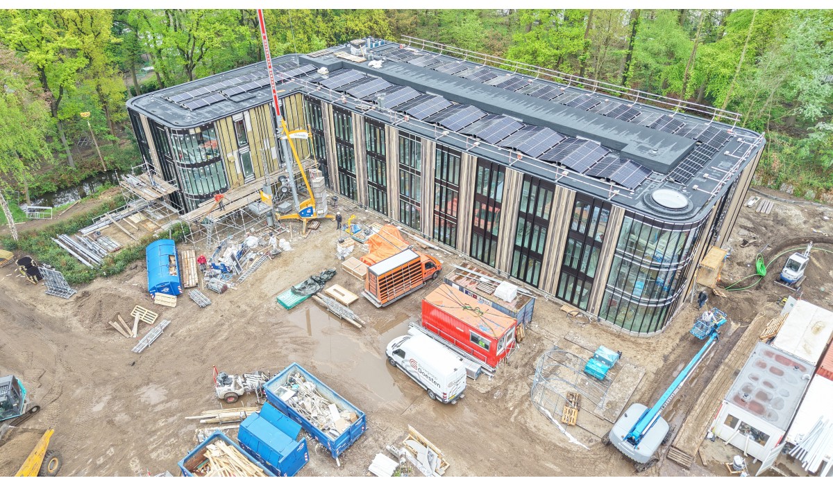 Hotel van kasteel Steenenburg