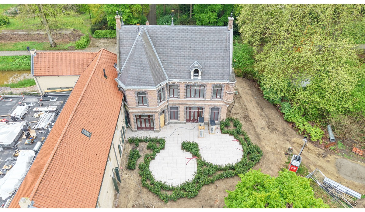 Renovatie en aanbouw serre Kasteel Steenenburg